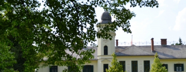  Schloss Britz im Widerschein der Morgenröte